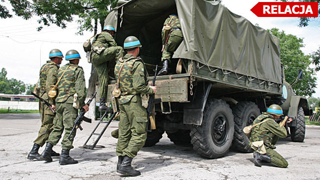 Ukraina obawia się wejścia Rosjan. "Siły pokojowe ONZ" na granicy?
